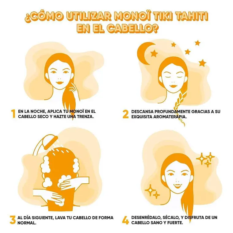 Monoi Tiki Tahiti Vainilla Blanco 120ml  5