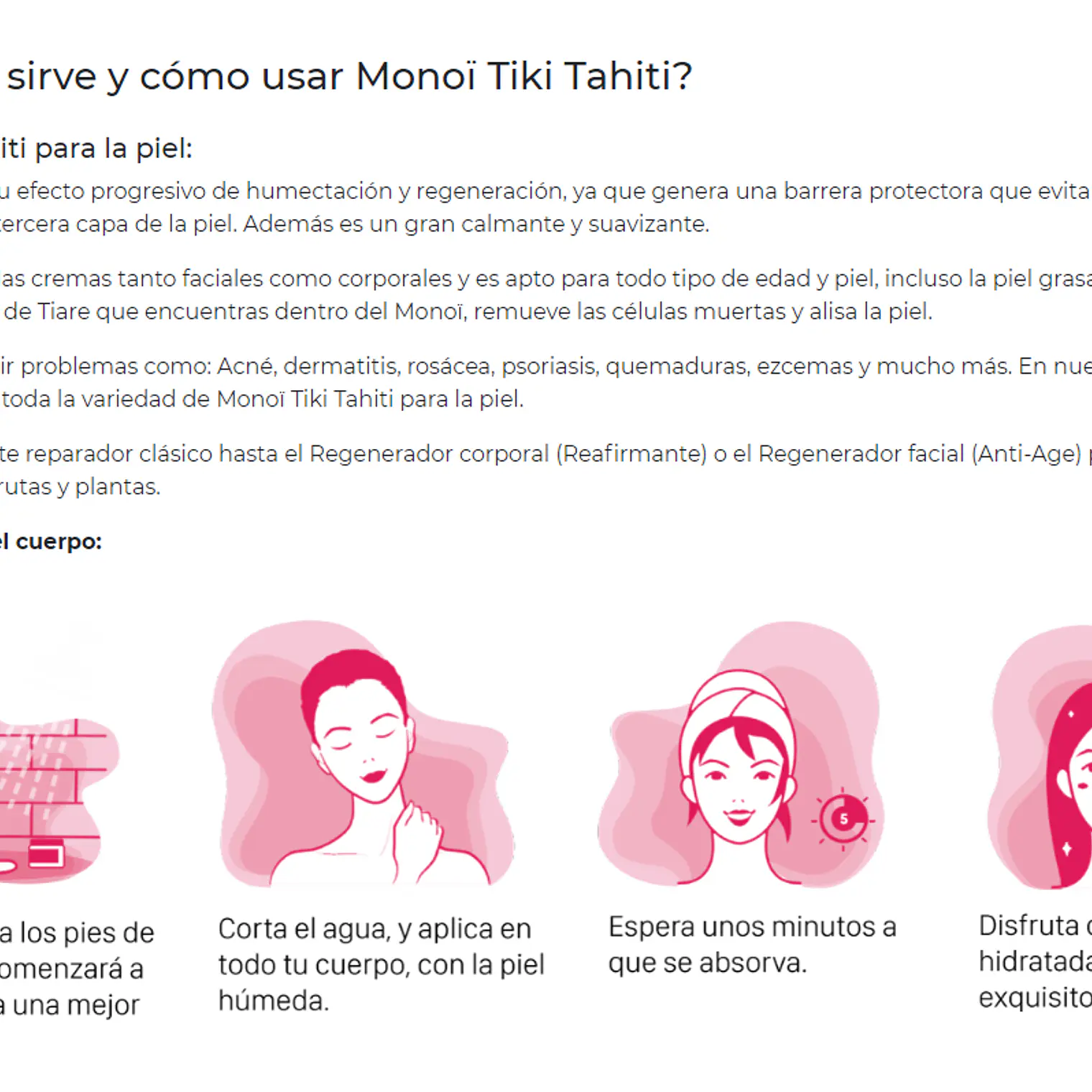 Monoi Tiki Tahiti Vainilla Blanco 120ml  8