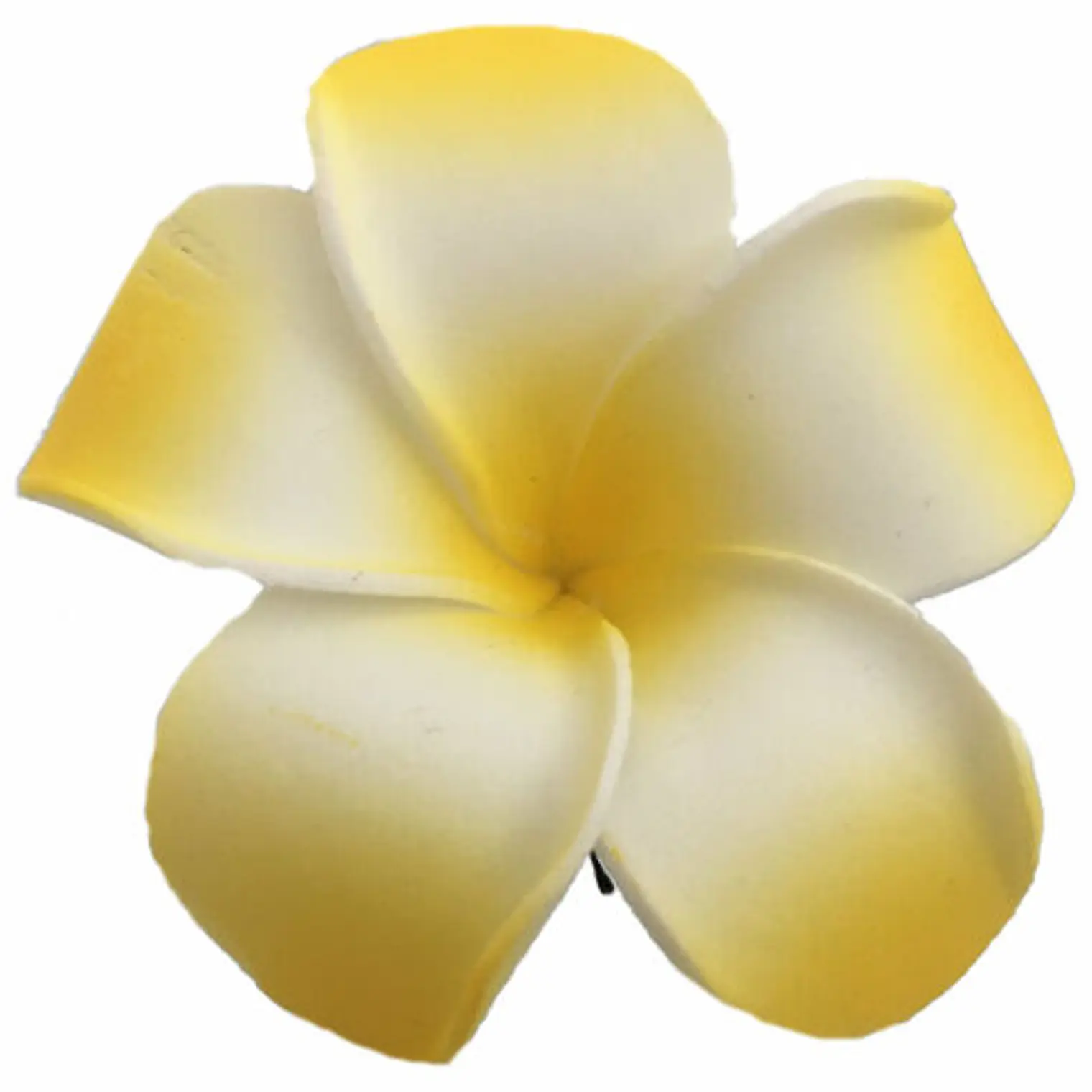 Flores Tipanie amarillo con pinza para el cabello 1