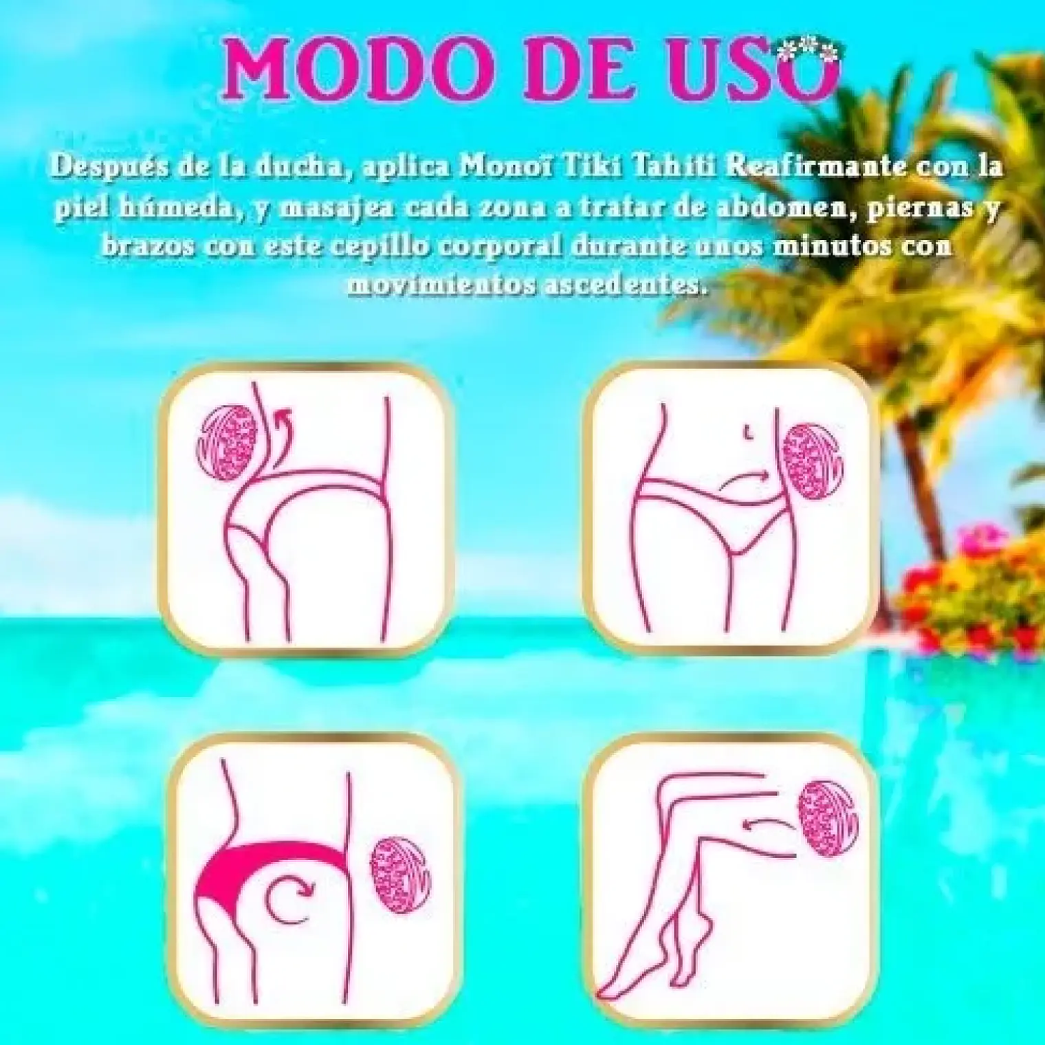 Cepillo Anticelulitico Monoi 5