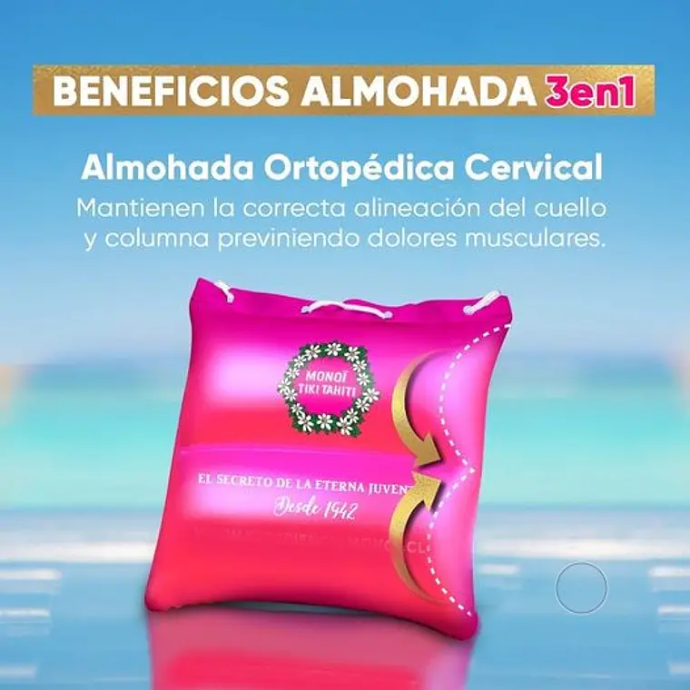 Almohada Inflable / Flotador Monoi 2