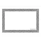 Pareo Borde Rongo Rongo blanco / negro 1,75X1,15MTS - Miniatura 1