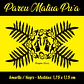Pareo Matua Pu´a Amarillo / Negro 1,75x1,15mts - Miniatura 2