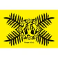 Pareo Matua Pu´a Amarillo / Negro 1,75x1,15mts - Miniatura 1