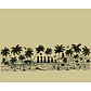 Pareo Anakena Beige / Negro 1,75x1,15mts - Miniatura 1