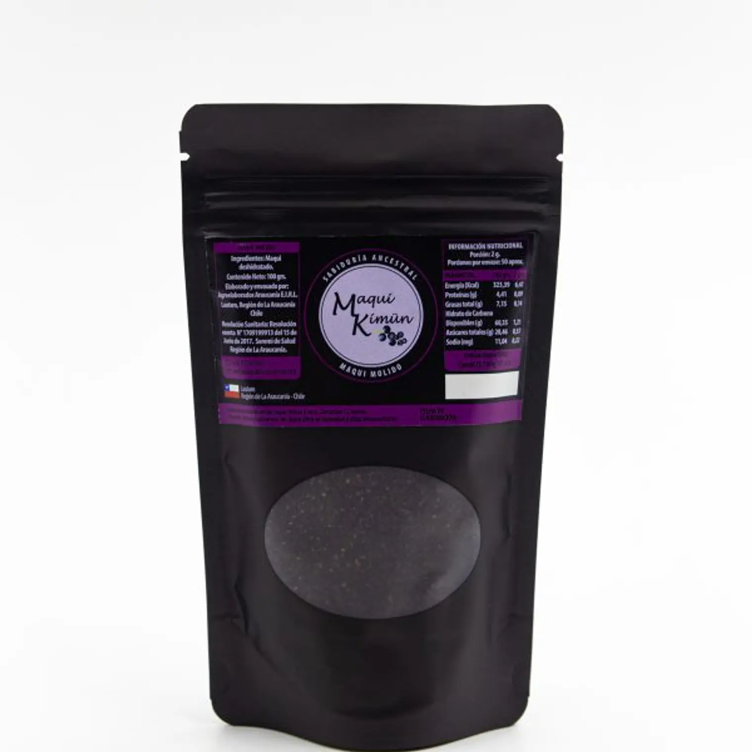 Maqui Molido Sachet 100grs 3