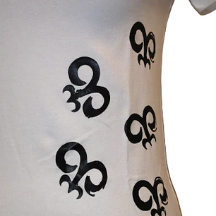 Polera blanca Estampada con figura Make Make