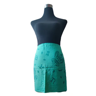 Pareo Turquesa Corto Napohe Tortuga Rongo Rongo