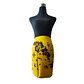 Pareo Corto Napohe flores pajaro amarillo negro - Miniatura 1