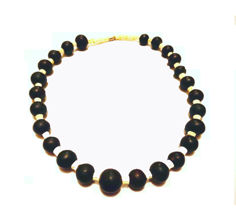 Collar Vértebras de pescado y Coco