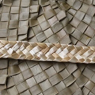 1 metro de Fibra de trigo Trenzado ancho entre 0,9 y 1cm