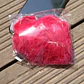 Bolsa app 100 Plumas Rojo vino de 4 a 8cm  - thumbnail 2