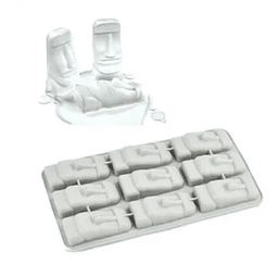 Silicone Moai Molds Ideal For Ice