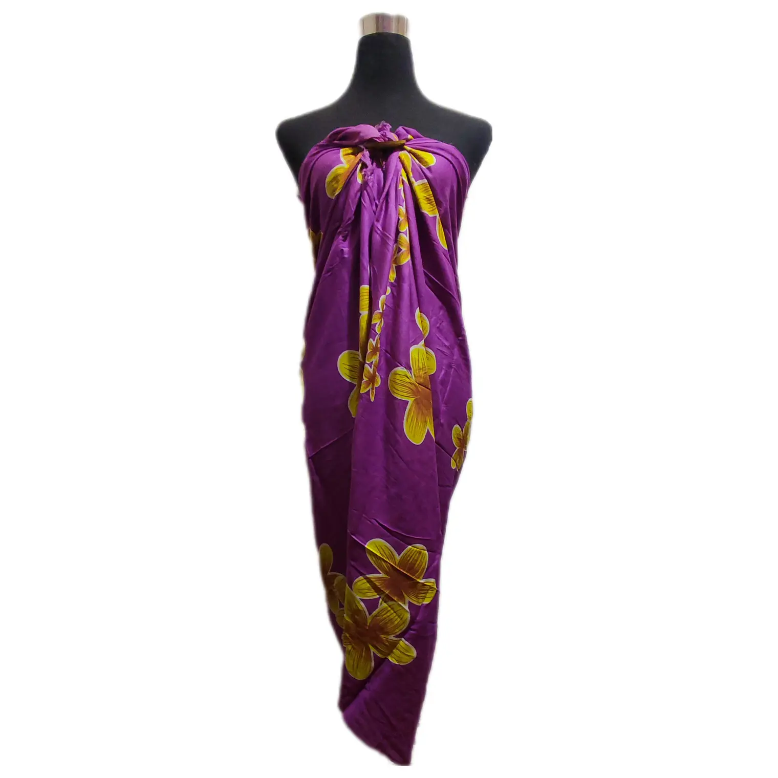 Pareo 2da seleccion Morado Tipanie amarilla 1,10x150mts 1