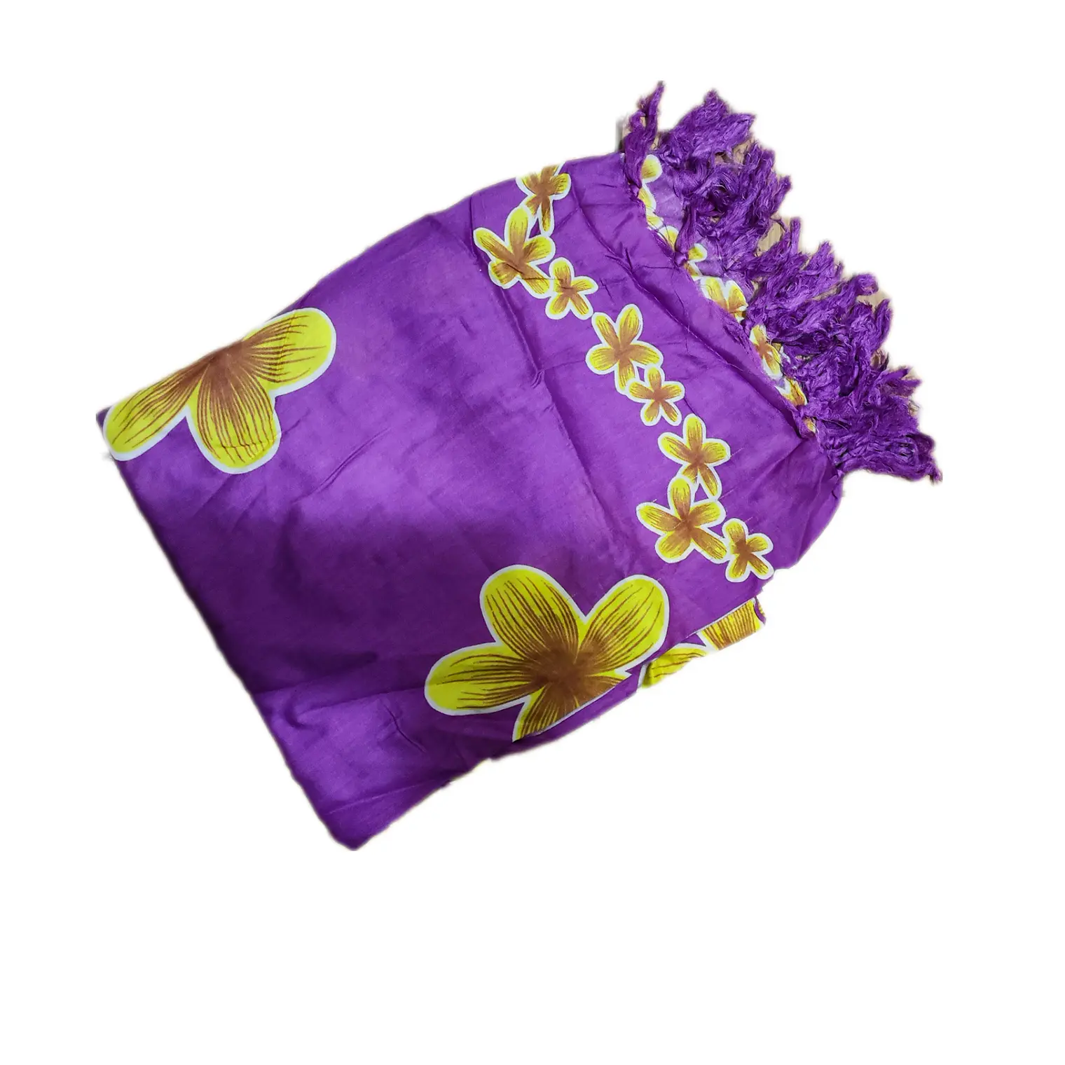 Pareo 2da seleccion Morado Tipanie amarilla 1,10x150mts 4