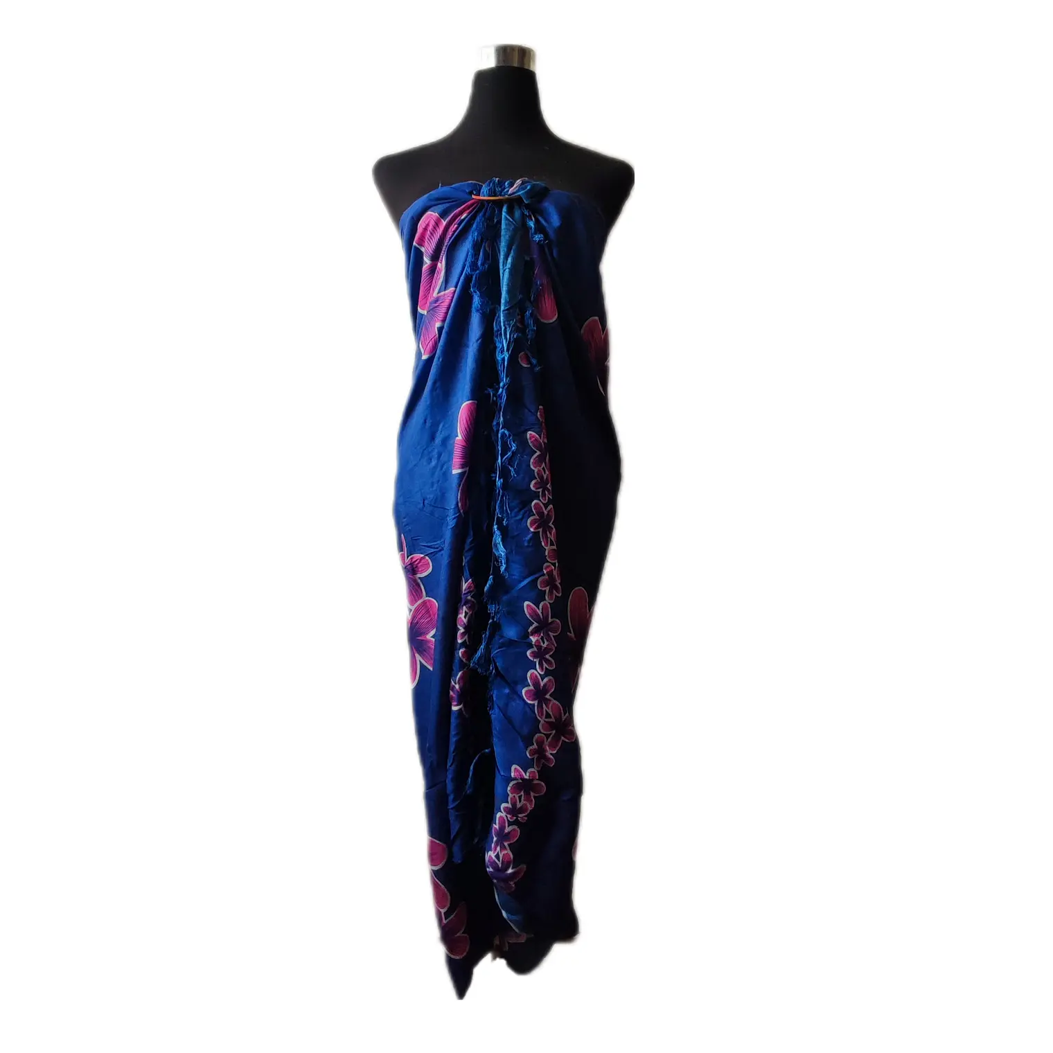 Pareo 2da seleccion Azul tipanie fucsia 1,10x150mts 1