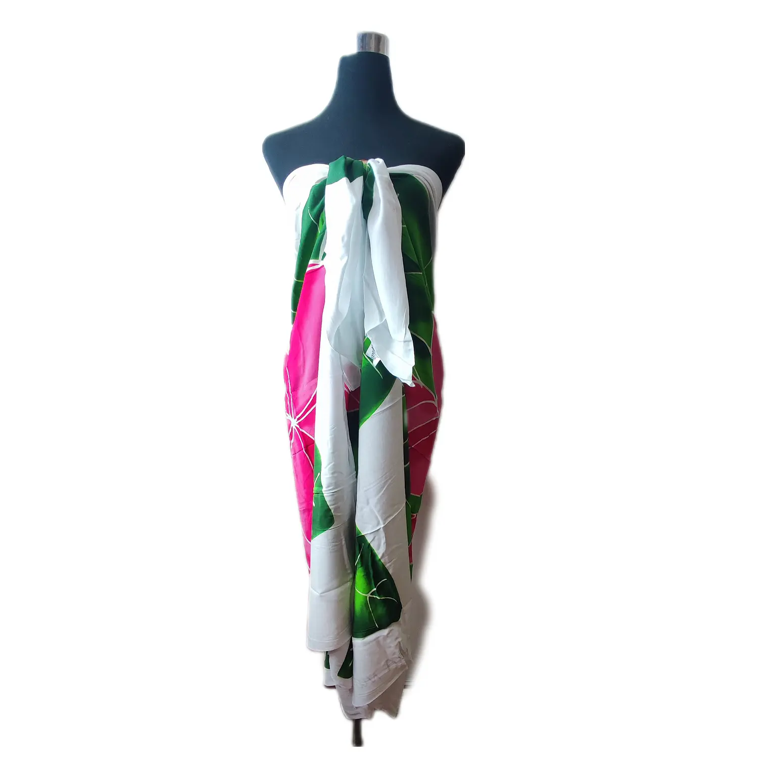 Pareo Blanco / 3 Tipanie fucsia Napohe 1,75x1,15mts 4