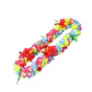 Collar Lei Flores Tipanie amarillo/celeste Con Hibiscos - thumbnail 1