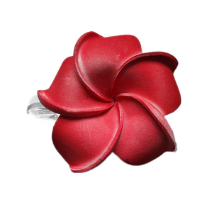 Tipanie 8,5cm Roja de goma Eva con Tiburon para cabello