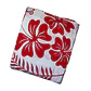 Pareo Hibisco Y Rongo Rongo blanco/rojo 1,75X1,15MTS - thumbnail 4