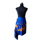 Pareo Corto Napohe flores pajaro azul / amarillo - thumbnail 3