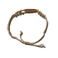 Pulsera hilo beige ajustable mostacilla y tabla de surf - thumbnail 3