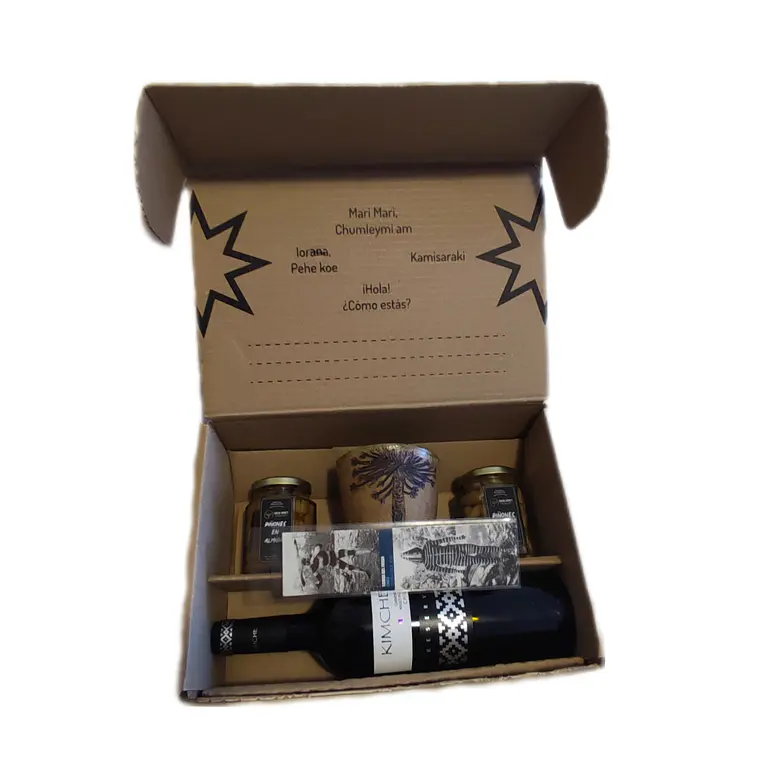 Box Pewen y Vino Carmenere reserva 2021 4
