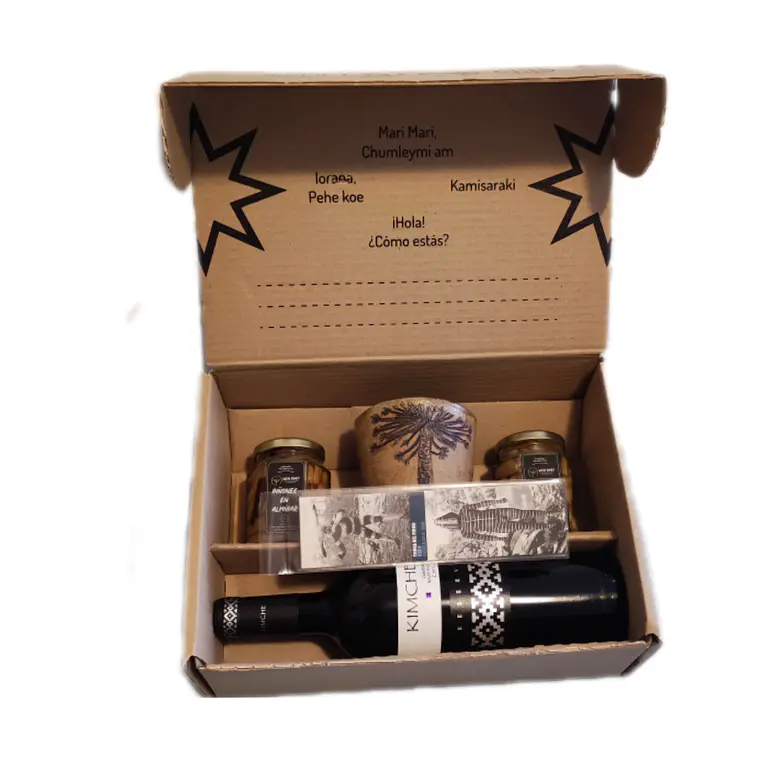 Box Pewen y Vino Carmenere reserva 2021 5