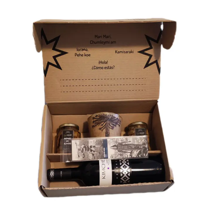 Box Pewen y Vino Carmenere reserva 2021 6