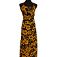 Vestido Marama azul con Hibisco amarillo napohe - Miniatura 7