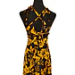 Vestido Marama azul con Hibisco amarillo napohe - Miniatura 6