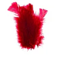 Bolsa app 100 Plumas Rojo vino de 4 a 8cm  - thumbnail 1