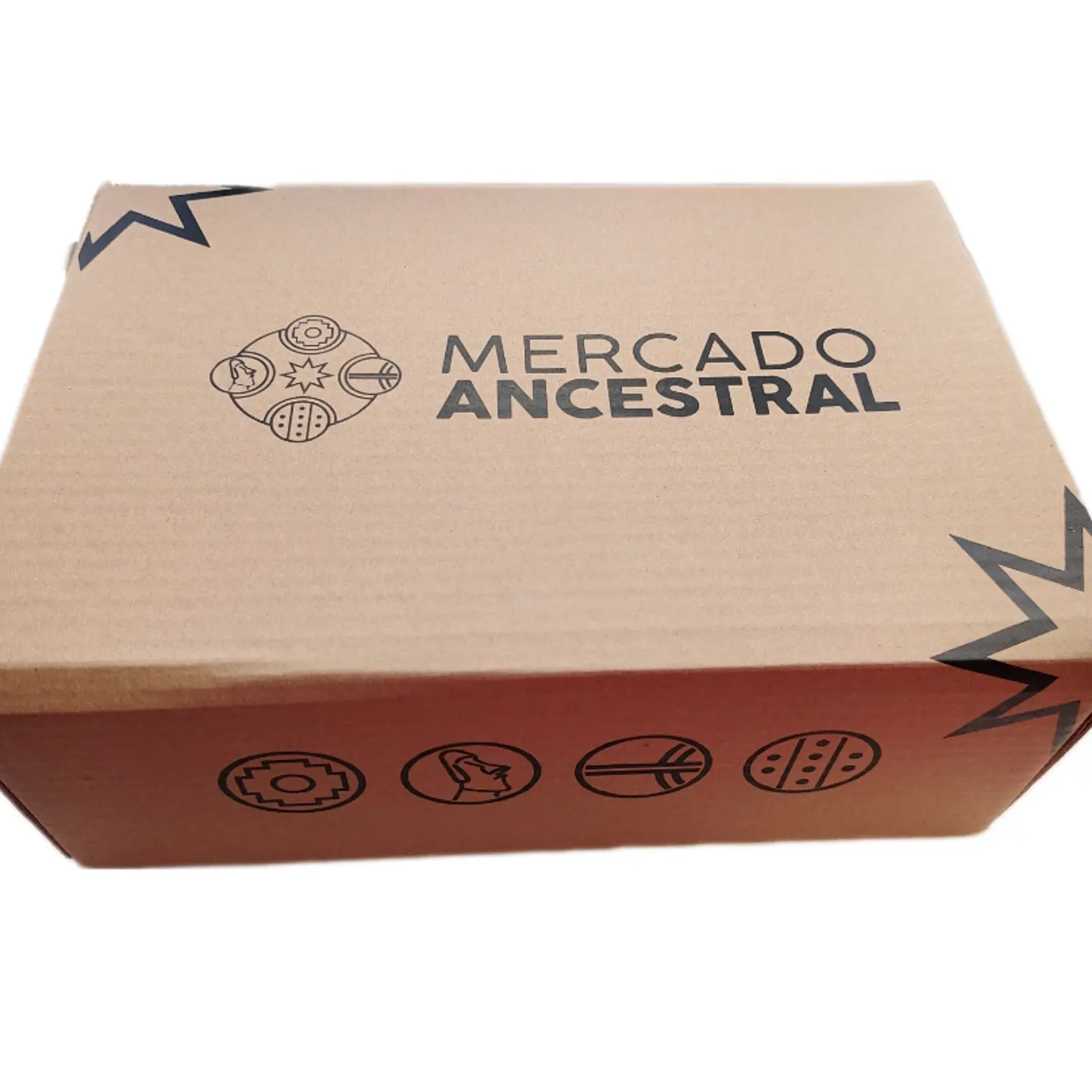 Box Regalo 6 Vasos Rusticos Cerámica Pewen 20