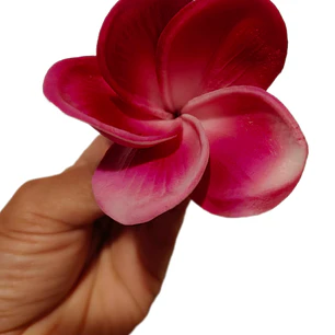 Flor Para El Cabello Con Palito Tipanie Magenta