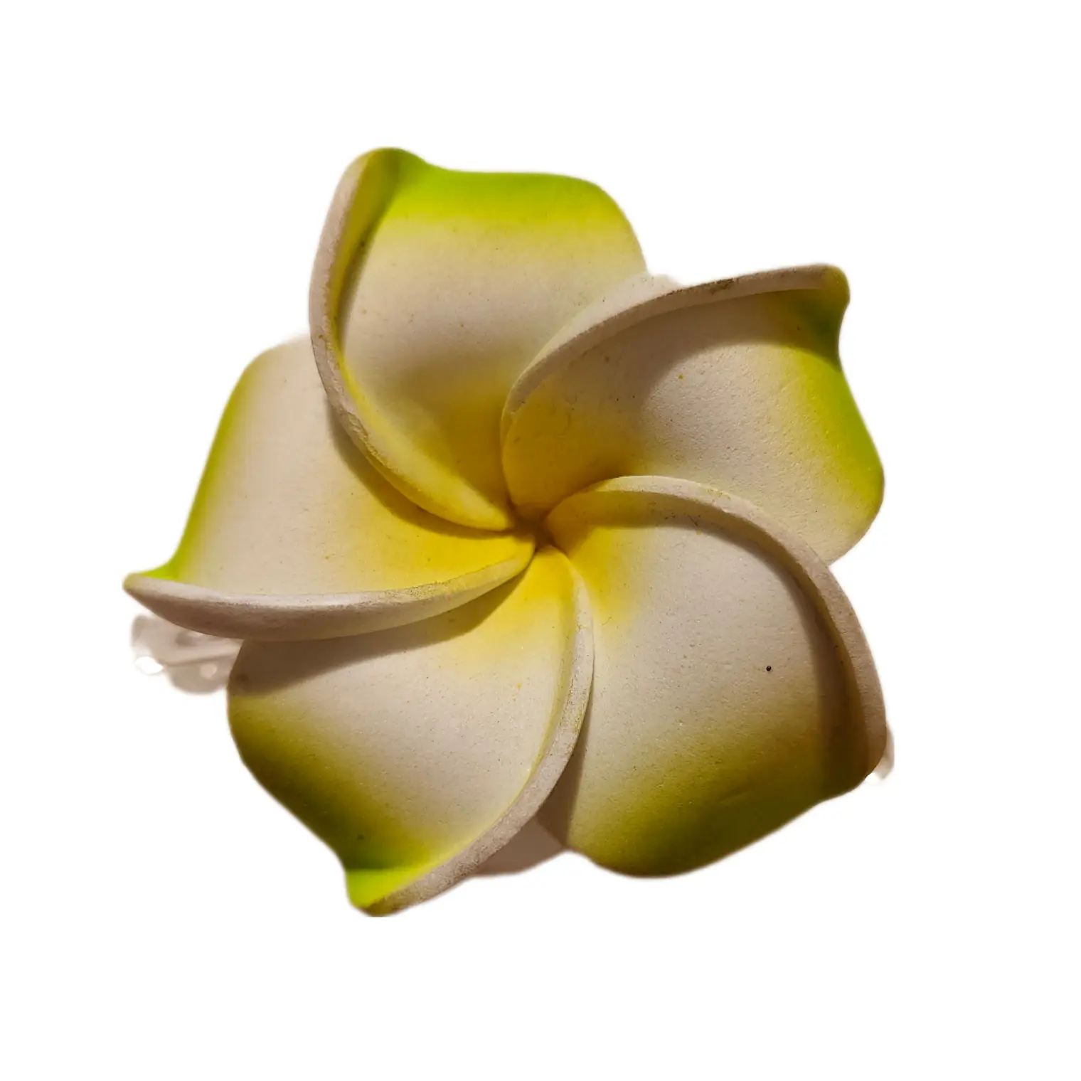Flores Frangipani verde goma eva Tipo Tiburon 1