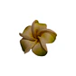 Pinza flor Tipanie verde pequeña goma eva 4,5cm para el cabello - Miniatura 1