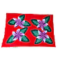 Pareo Rojo con 4 Tipanie Lila Napohe 1,75x1,15mts - thumbnail 1