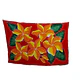 Pareo Rojo con 5 Tipanie Naranja Napohe 1,75x1,15mts - thumbnail 4
