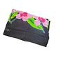 PAREO CORTO NEGRO/ TIPANIE ROSADA FUCSIA NAPOHE 1,75X0,6MTS - Miniatura 2