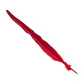Pack 8 Plumas vaero Largas Rojas 20 A 25cm  - Miniatura 6