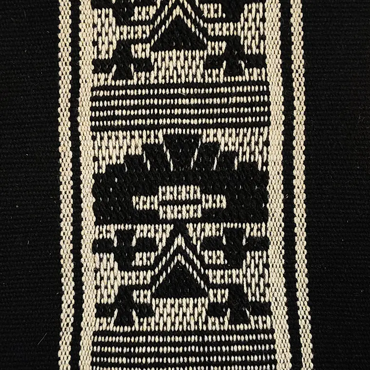 Centro De Mesa Telar Lukutuwe Negro 3