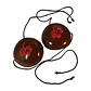 Coconut Bra with Hibiscus Ideal for Polynesian Dances - thumbnail 5