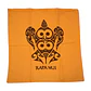 Funda cojin Amarilla Gabardina estampada con tortuga 45x45cm - Miniatura 3