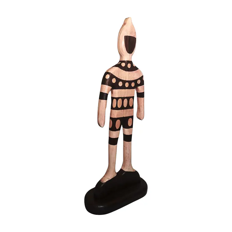 Figura Madera Selknam Sho´ort   4