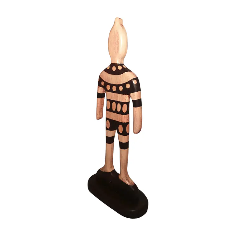 Figura Madera Selknam Sho´ort   5