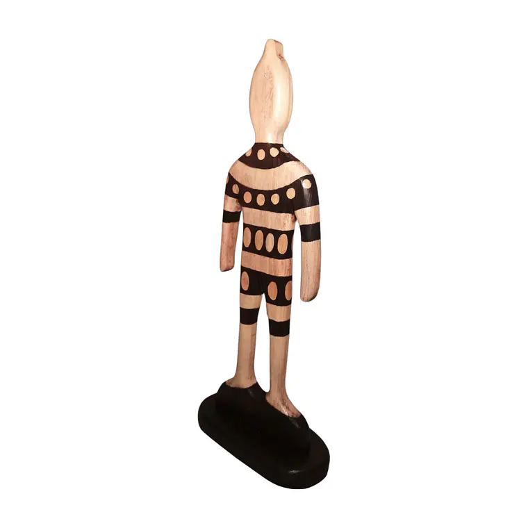 Figura Madera Selknam Sho´ort   6