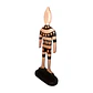 Figura Madera Selknam Sho´ort   - thumbnail 6