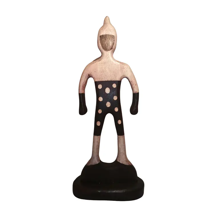 Figura Madera Selknam  2