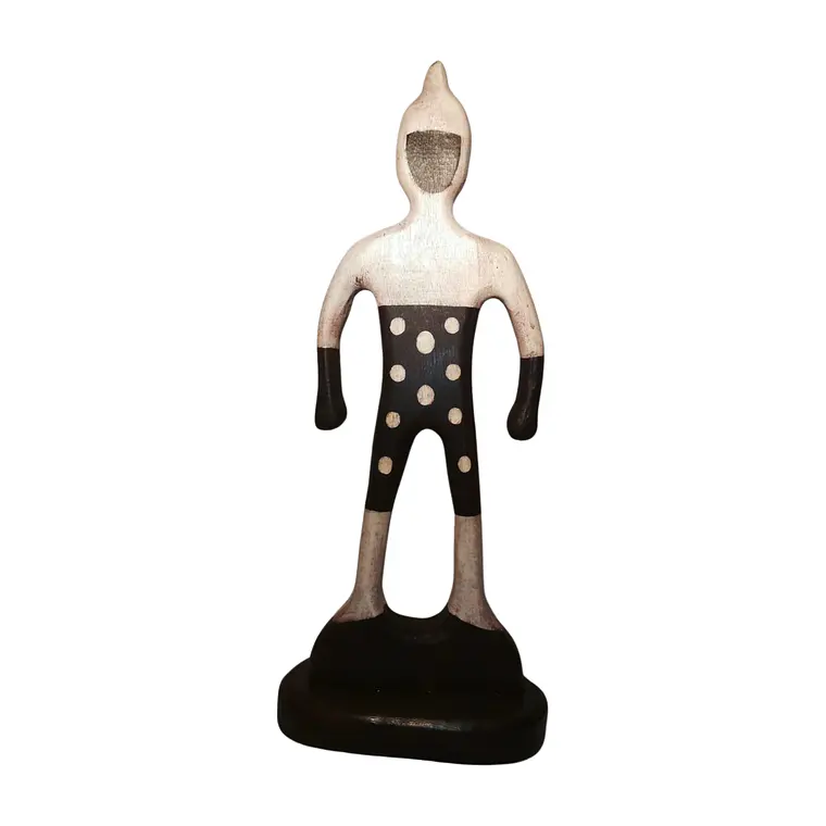 Figura Madera Selknam  5