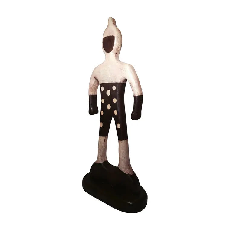 Figura Madera Selknam  1